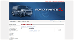 Desktop Screenshot of fordpartslive.co.nz